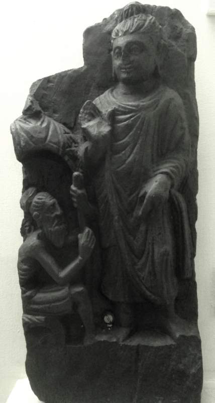 034 Buddha meets a Brahmin
