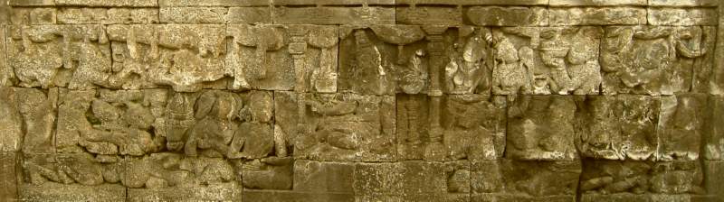 Divyavadana, South Wall, Panel 43 of 120, Mandhatar