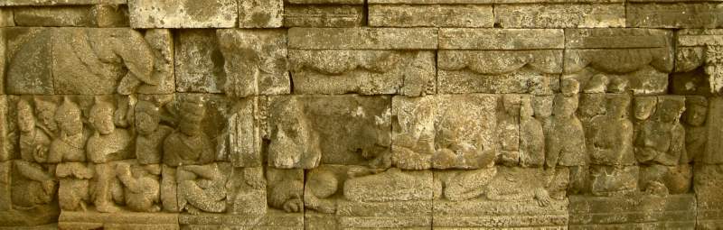 Divyavadana, South Wall, Panel 45 of 120, Mandhatar