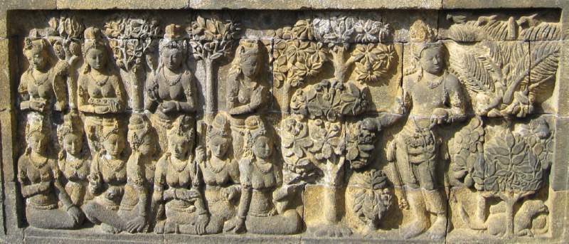 Divyavadana, East Wall, Panel 110 of 120, Maitrakanyaka