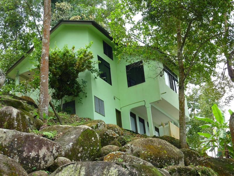 Kuti and Meditation Hall