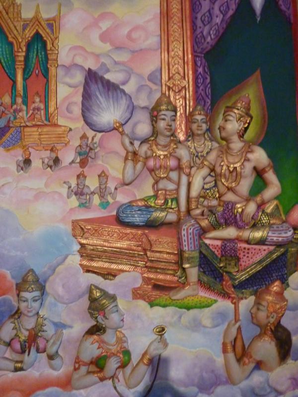 On a Vimāna in Heaven