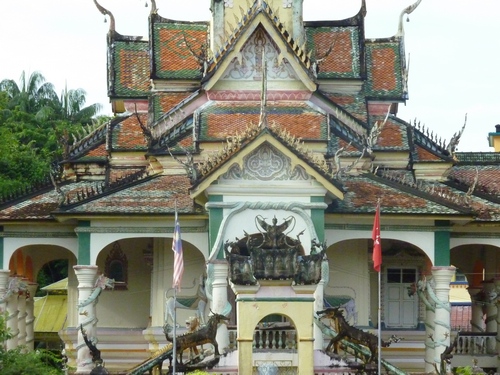 Front View of Main Temple