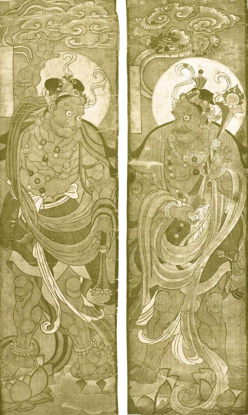 29a Two Dharmapālas