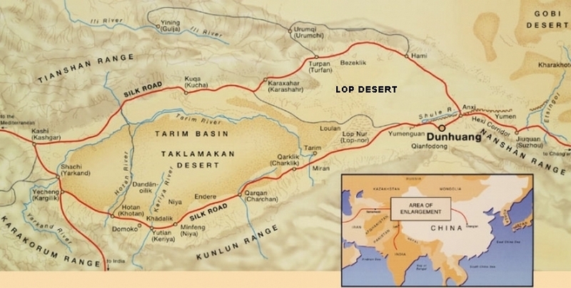 Dunhuang Map