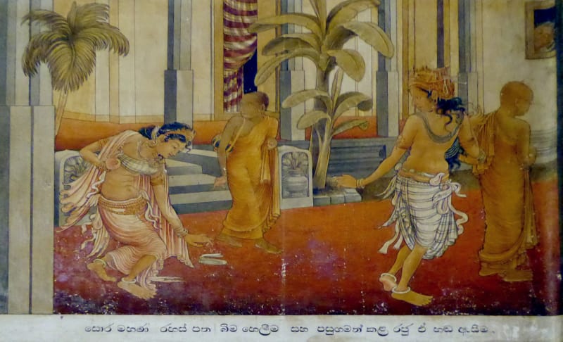 093 False Monk drops a Letter for the Queen from Uttiya