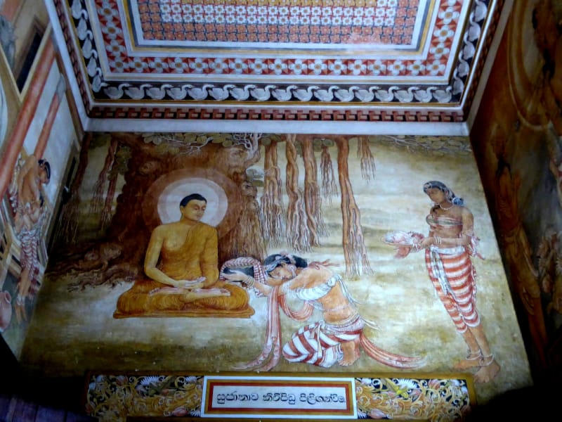 112 Sujātā offers Milk Rice