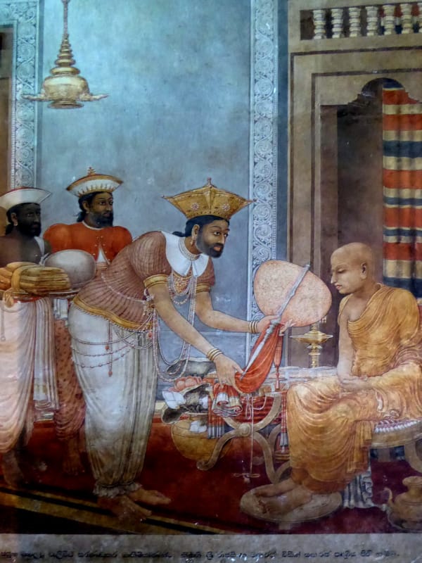 118 King Rājasingha makes Ven Saranankara Sangharāja